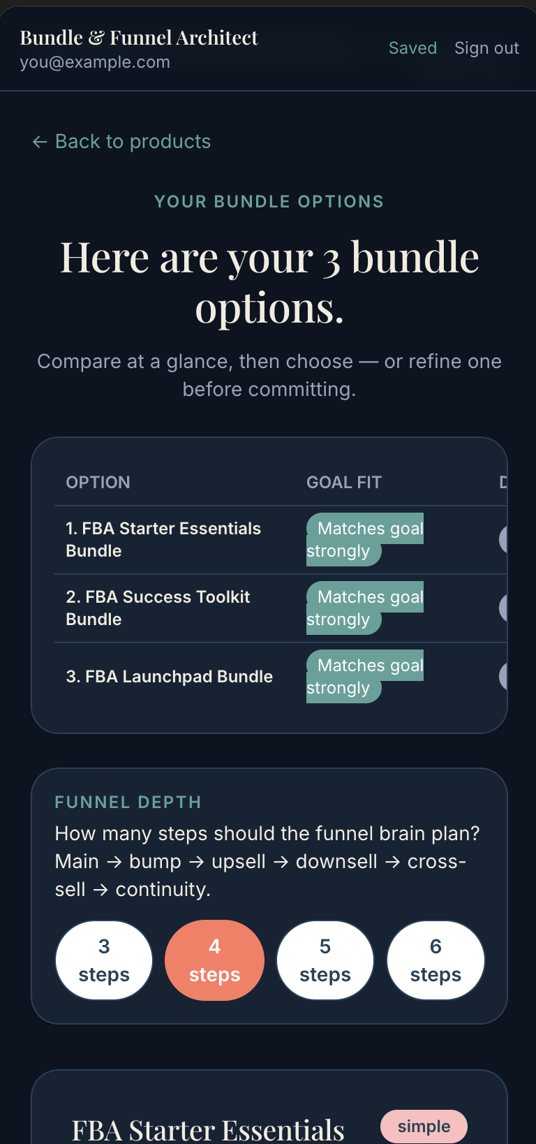 Compare preview